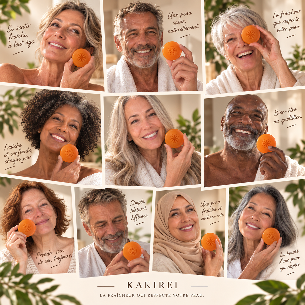 Kakirei — Savon déodorant au kaki